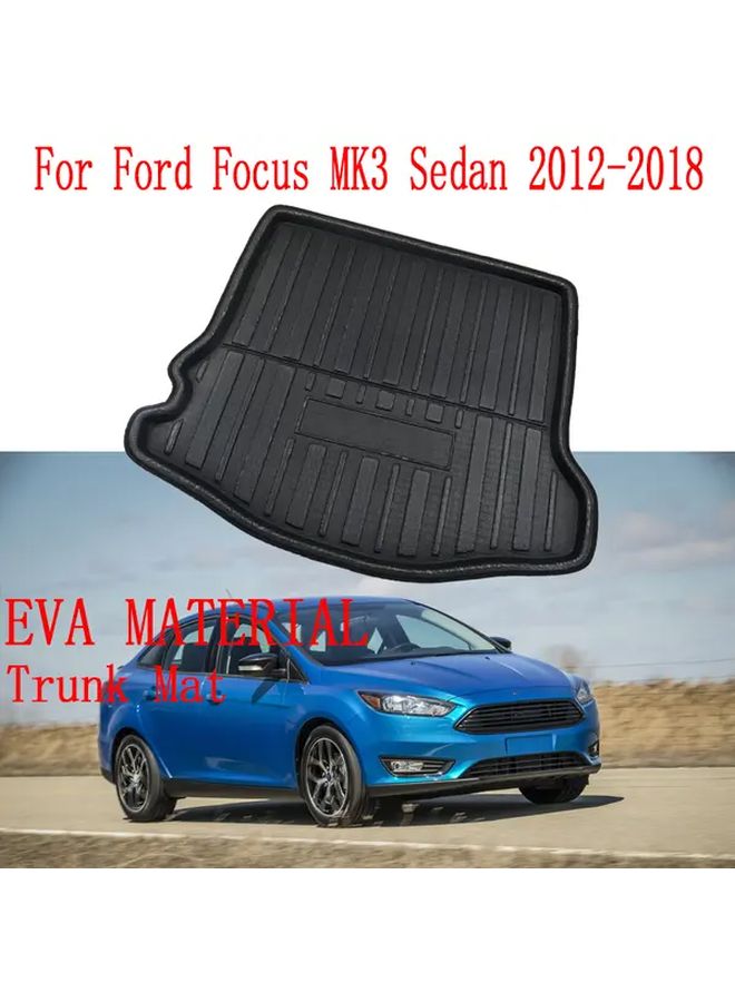 Ford Focus MK3 Hatchback Trunk Mat Cargo Liner 2012 2018 Car Accessories - Image 1